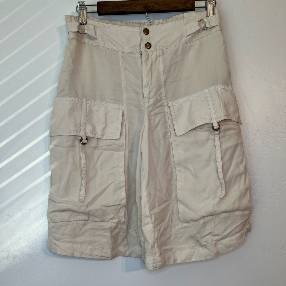 Anthropologie Safari Bermuda Shorts